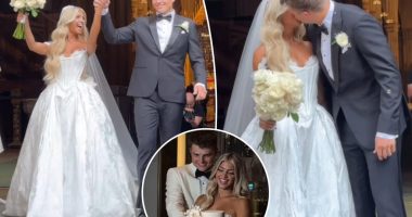 Zach Wilson, wife Nicolette get married in lavish NYC wedding