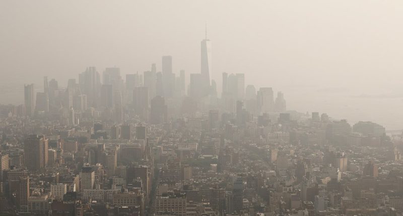 10 million Americans told to stay indoors TODAY as toxic chemicals in the air trigger health emergency