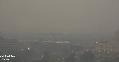 Air quality alerts in Minnesota due to Canadian wildfire smoke