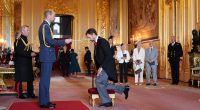 Arise, Sir Gareth! Former England boss Southgate receives knighthood from Prince William at Windsor Castle for services to football after guiding Three Lions to TWO Euros finals