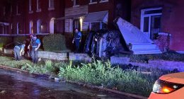 At-large murder suspect arrested after wild crash in St. Louis