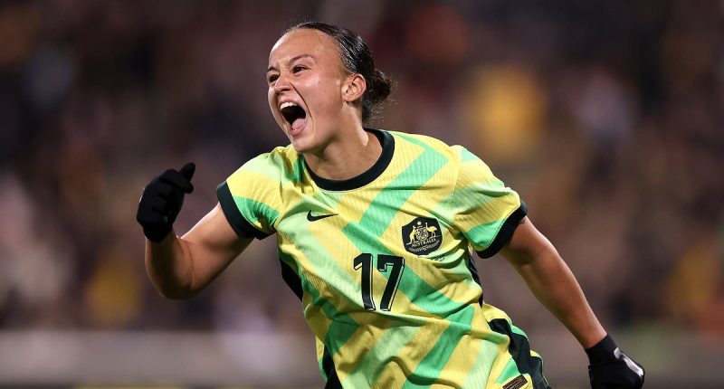Australia 4-1 Argentina: Tom Sermanni signs off in style as an Amy Sayer double sees Matildas seal dominant victory