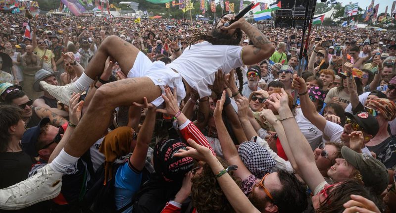 BBC Glastonbury anti-Israel scandal rages: Festival FINALLY breaks silence to apologise over appalling festival chants broadcast to the nation - but police stay quiet on any action taken