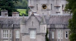 Crathie Cricket Club play at their ground on the Balmoral Estate