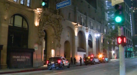 Downtown death investigation