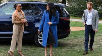 Meghan Markle's mother, Doria Ragland, joined the Duke and Duchess for the official launch of the Hubb Community Kitchen's cookbook at an outdoor lunch at Kensington Palace on September 20, 2018