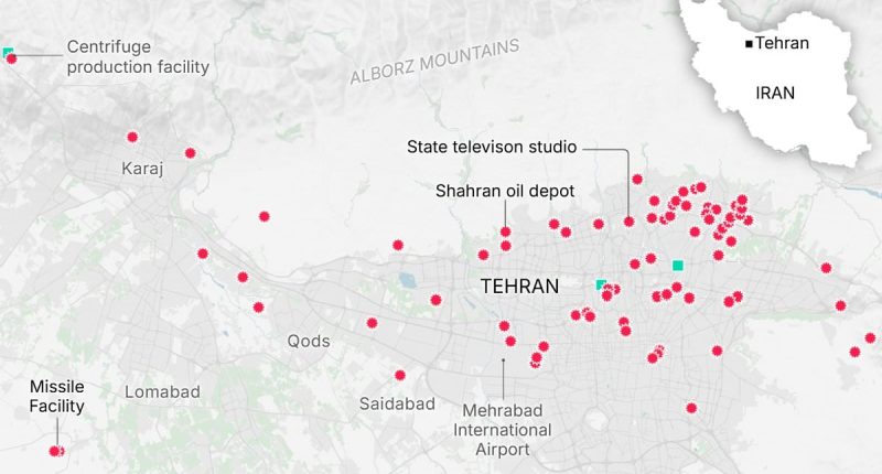 Britain withdraws staff from its Tehran embassy as Israel and Iran continue to trade airstrikes