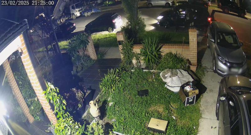 CCTV released after 'violent' home invasion in Sydney's west