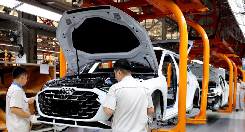China's May factory activity unexpectedly shrinks as tariffs bite — worst drop since 2022