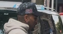 Chris Brown emerges in Amsterdam as he prepares to take to the stage for his first concert since being released on £5million bail over alleged nightclub bottle attack