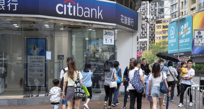 Citi plans to slash 3,500 tech roles in China as global banks cut costs