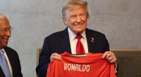 Cristiano Ronaldo sends Donald Trump a 'special peace message' on a signed shirt, as US president threatens to join Israel's war against Iran after storming out of G7
