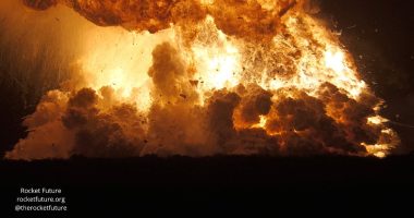 Elon Musk jokes that it's 'just a scratch' as his SpaceX Starship rocket bursts into a gigantic ball of flames during explosion at test site in Texas