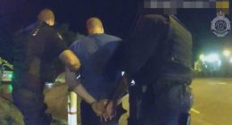 Escaped prisoner arrested after allegedly stealing and crashing car