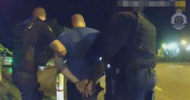 Escaped prisoner arrested after allegedly stealing and crashing car