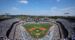 Fan reportedly struck by falling concrete at Dodger Stadium