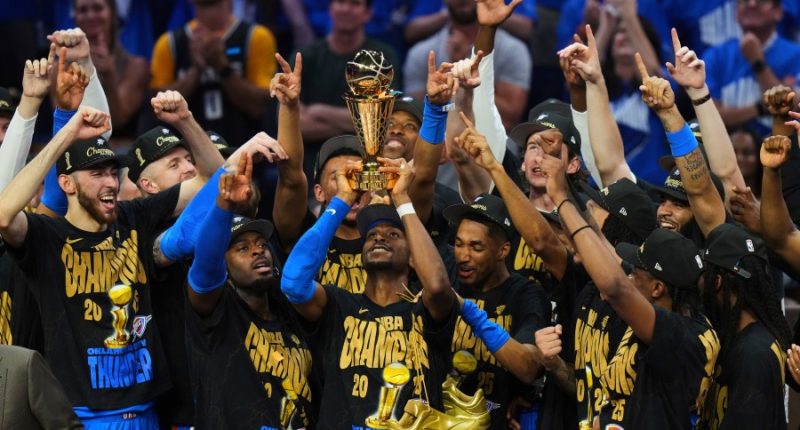 Game 7: Shai Gilgeous-Alexander scores 29 points and Thunder beat Pacers 103-91 for NBA title