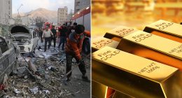 Gold price surges as investors flock to safe-havens as Israel launches airstrikes against Iran