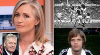 Heading the ball is what took my dad's life so early, but football is also what gave us so much... TV star Hayley McQueen admits she has bittersweet feelings about her late father Gordon's playing career