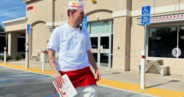 A screenshot of a prank video posted by Bryan Arnett, which was attached to a lawsuit filed by In-N-Out on June 20, 2025, in the United States District Court Central District of California.