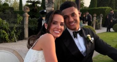 Inside Ollie Watkins' lavish wedding party: Aston Villa ace celebrates marriage in gorgeous French venue weeks after tying the knot to stunning wife Ellie Alderson