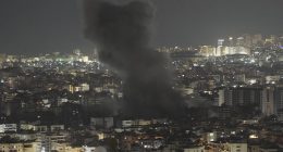 Israel launches several attacks on Beirut's southern suburbs