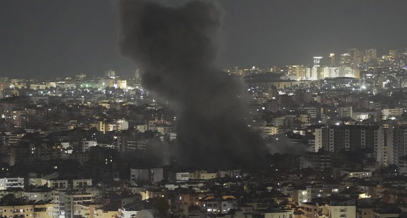 Israel launches several attacks on Beirut's southern suburbs