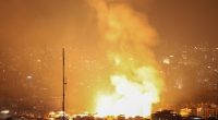 Israeli airstrikes rain down in Beirut after IDF urged civilians to evacuate as it targeted 'Hezbollah's underground drone factories hidden in the heart of neighbourhoods'