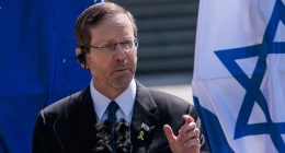 Israeli president denies pursuing regime change in Iran