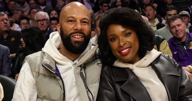 Jennifer Hudson says she feels 'wonderful' in her relationship with rapper Common - five months after confirming romance