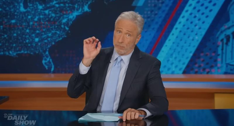 Jon Stewart roasts Elon Musk over spectacular fall from grace at the White House