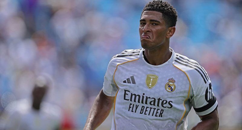 Jude Bellingham claims Club World Cup pitches in the US 'aren't great at all' and are 'tough on the knees' as Real Madrid star calls for protection for players one year out from World Cup
