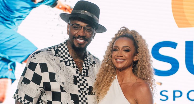 Kate Scott stuns alongside her boxing trainer husband Malik Scott and Albania's glamorous Champions League presenter at beachfront Sofascore Player of the Season awards