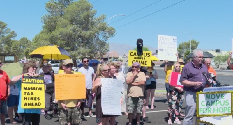 Las Vegas neighborhood files lawsuit over controversial homeless project