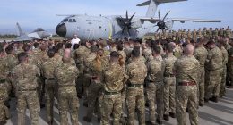 Man is arrested 'for spying on British RAF base in Cyprus' as tension mounts over Israel-Iran war