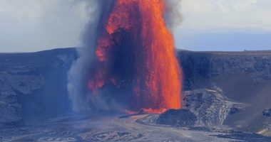 Man who fell from cliff was trying to get better view of volcano eruption: NPS