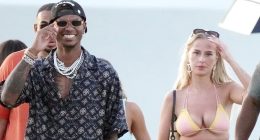 Marcus Rashford's blonde mystery companion 'REVEALED' after Man United star was spotted with influencer in St Tropez wearing £340K-worth of designer clothes