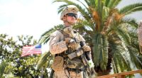 Marines detain first civilian in LA amid immigration raid protests