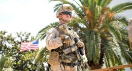 Marines detain first civilian in LA amid immigration raid protests