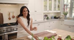 Meghan Markle, Duchess of Sussex, in her recent cooking and lifestyle show With Love, Meghan