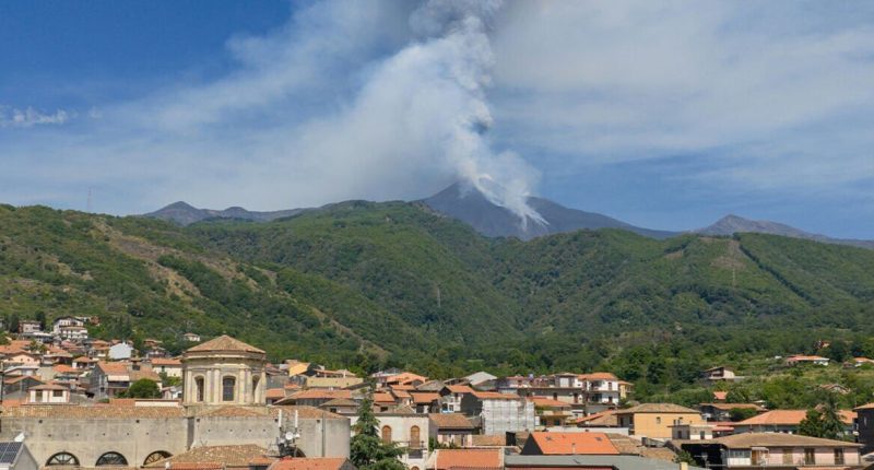 Mount Etna eruption update as experts explain multiple health risks