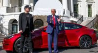 Mystery of Trump's vanishing Tesla as his purchase from Elon Musk disappears from outside White House