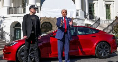 Mystery of Trump's vanishing Tesla as his purchase from Elon Musk disappears from outside White House