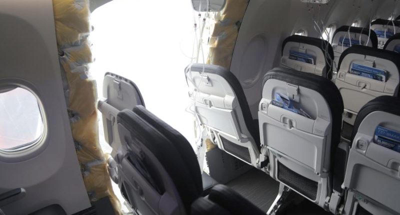 NTSB probes Boeing door plug blowout on Alaska Airlines flight