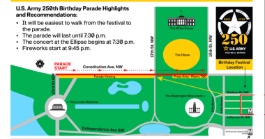 Officials preview security for Army's 250th anniversary parade