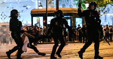 PSG 'barbarians' tear Paris apart: 294 arrested and 205 people injured, with a 17-year-old killed, in Champions League celebrations... as city braces for more chaos at tonight's parade