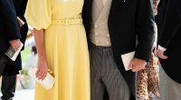 Harriet Sperling and Peter Phillips during day three of Royal Ascot at Ascot Racecourse on June 19