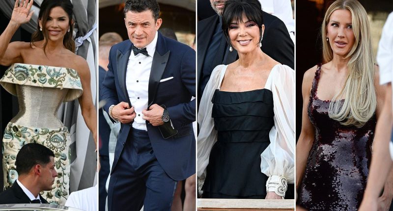 Plastic surgeons spot telling signs of every nip and tuck as A-listers descend on Bezos-Sanchez wedding