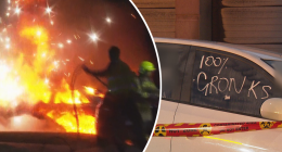Police probe whether 'decade-long feud' led to torched cars