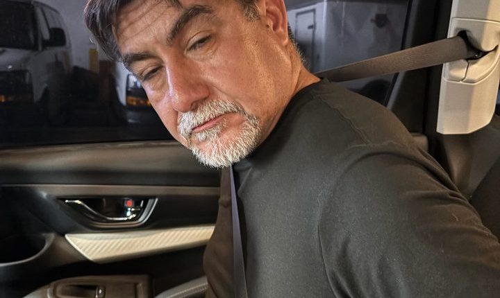 David Huerta, President of SEIU California, is seen following an arrest by federal agents in downtown Los Angeles on June 6, 2025. (US Attorney Bill Essayli)
